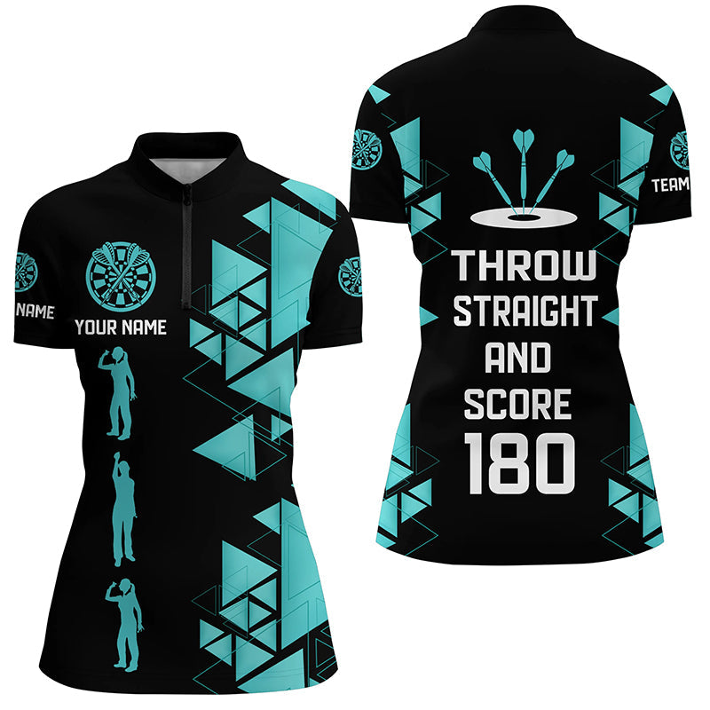 Darts Throw Straight And Score 180 Funny Dart Custom Dart Saying Dart