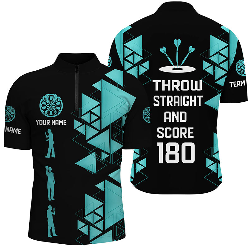 Darts Throw Straight And Score 180 Funny Dart Custom Dart Saying Dart
