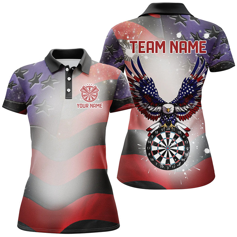 Personalized American Flag Eagle Darts Custom Pride Patriotic Dart |Black