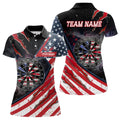 Personalized American Flag Dartboard Smoke Dart, Pride Patriotic Dart Team