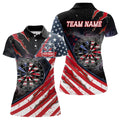 Personalized American Flag Dartboard Smoke Dart, Pride Patriotic Dart Team