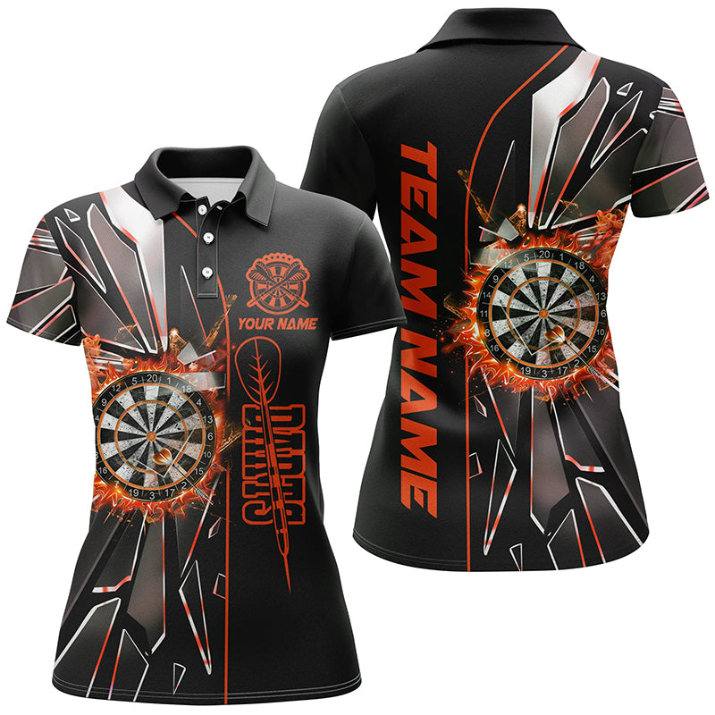 Personalized Orange Break Glass 3D Darts Custom Dart League Best Darts