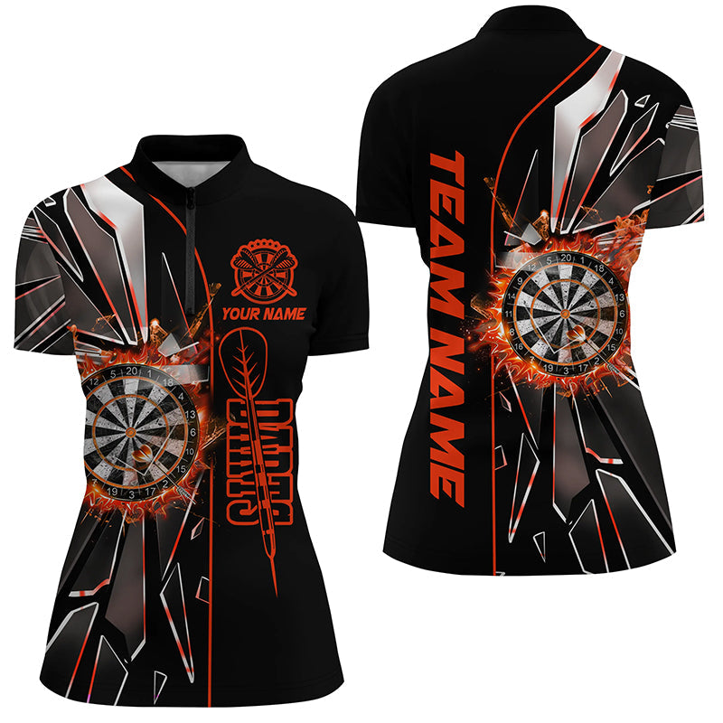 Personalized Orange Break Glass 3D Darts Custom Dart League Best Darts