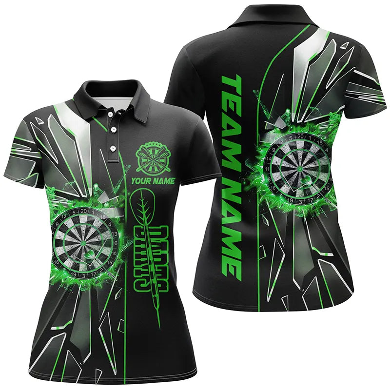 Personalized Green Break Glass 3D Darts Custom Dart League Best Darts