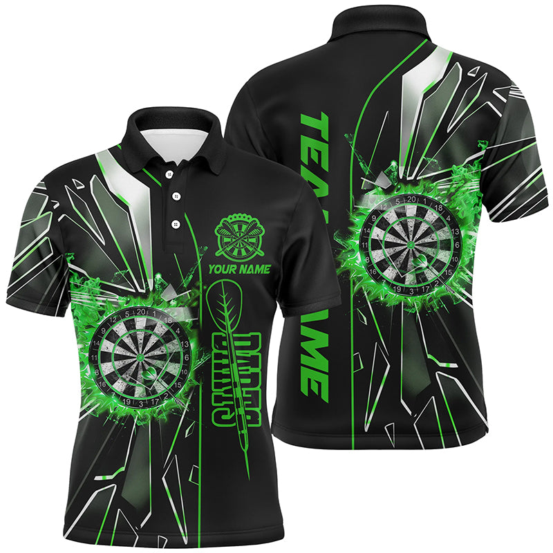 Personalized Green Break Glass 3D Darts Custom Dart League Best Darts