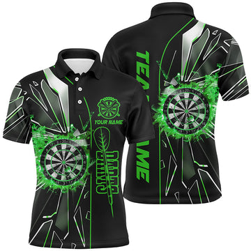 Personalized Green Break Glass 3D Darts Custom Dart League Best Darts