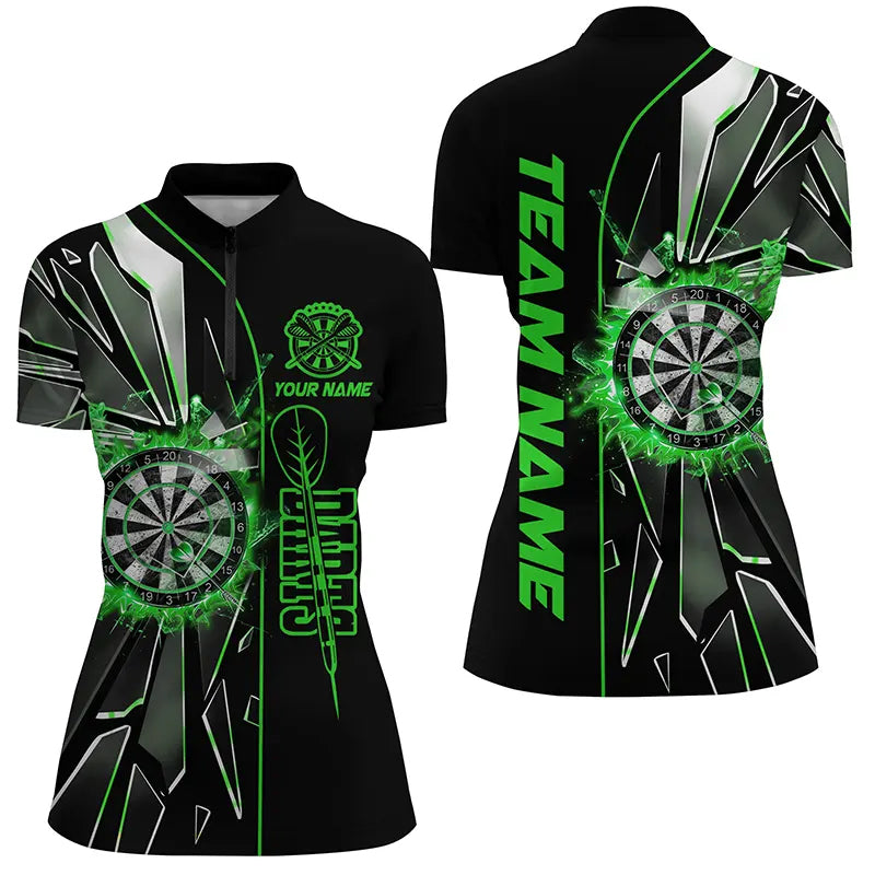 Personalized Green Break Glass 3D Darts Custom Dart League Best Darts