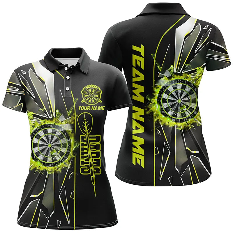 Personalized Yellow Break Glass 3D Darts Custom Dart League Best Darts