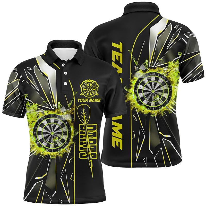 Personalized Yellow Break Glass 3D Darts Custom Dart League Best Darts