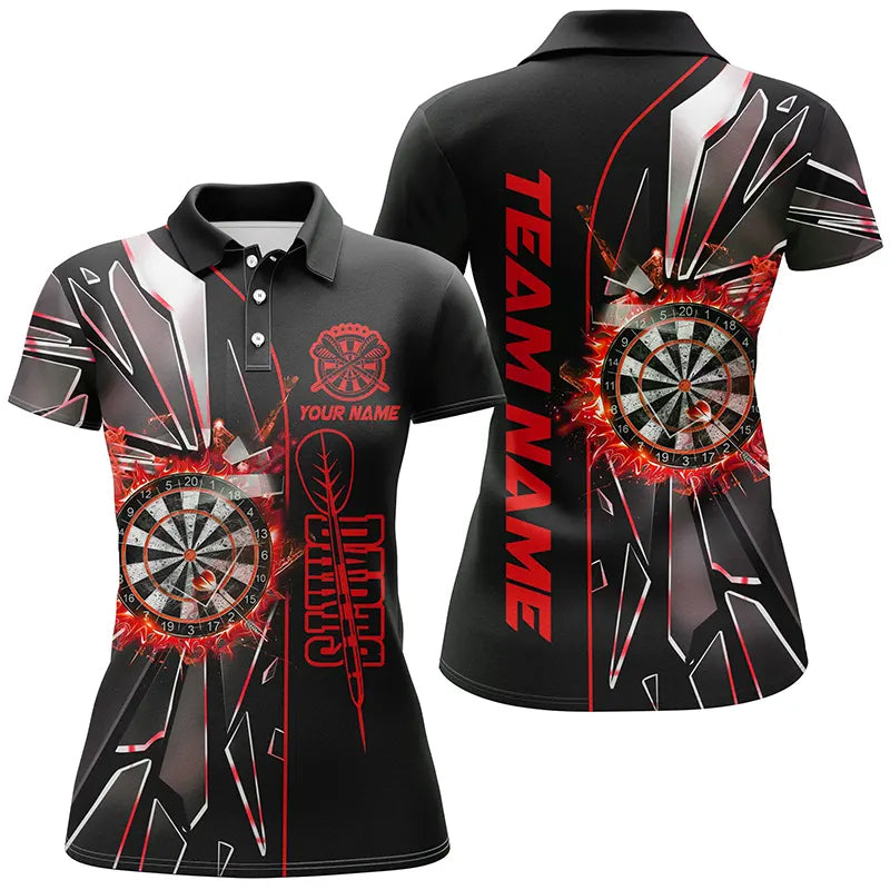 Personalized Red Break Glass 3D Darts Custom Dart League Best Darts