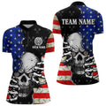 Personalized American Flag Menacing Skull Dart, Patriotic Cool Dart Team