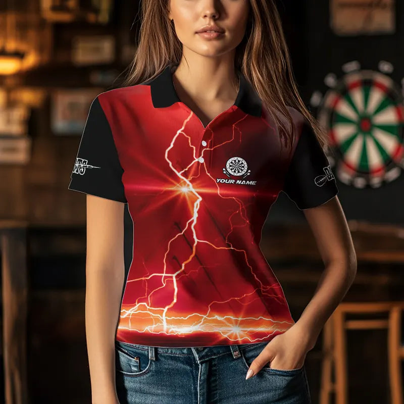 Funny Dartboard Lightning Custom Red Black Dart, Dart