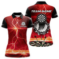 Funny Dartboard Lightning Custom Red Black Dart, Dart