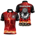 Funny Dartboard Lightning Custom Red Black Dart, Dart