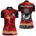 Funny Dartboard Lightning Custom Red Black Dart, Dart