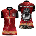 Funny Dartboard Lightning Custom Red Black Dart, Dart