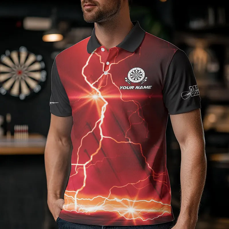 Black And Red Dart Arrow Thunder Lightning Darts Custom Dart and