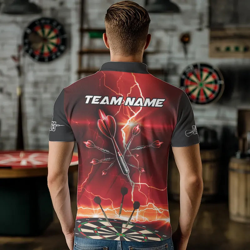 Black And Red Dart Arrow Thunder Lightning Darts Custom Dart and