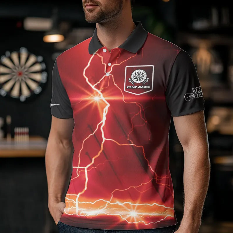 Black And Red Dart Arrow Thunder Lightning Darts Custom Dart and