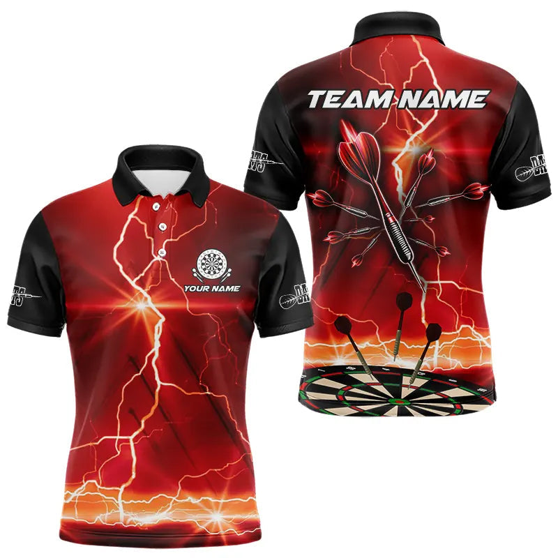 Black And Red Dart Arrow Thunder Lightning Darts Custom Dart and