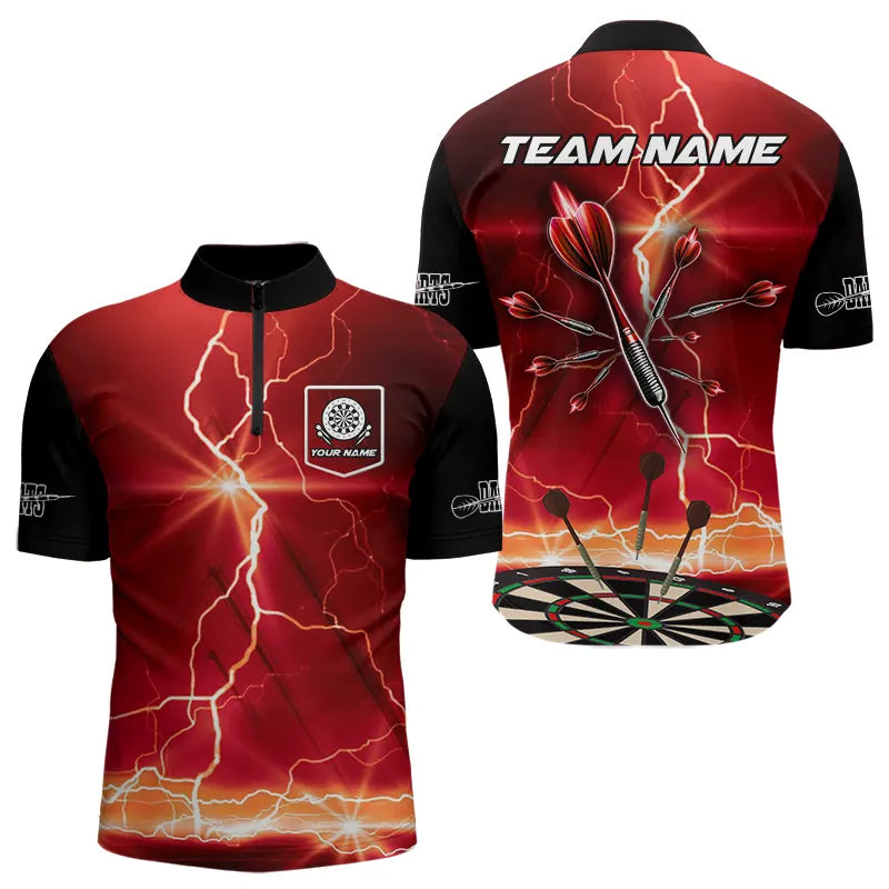 Black And Red Dart Arrow Thunder Lightning Darts Custom Dart and