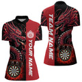 Custom Dragon Dart, Personalized 3D Dart League Uniform Best Dart |Red