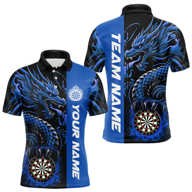 Custom Dragon Dart, Personalized 3D Dart League Uniform Best Dart |Red