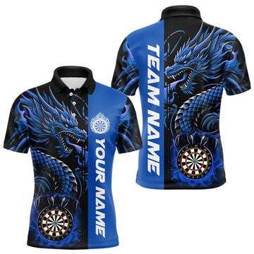 Custom Dragon Dart, Personalized 3D Dart League Uniform Best Dart |Red