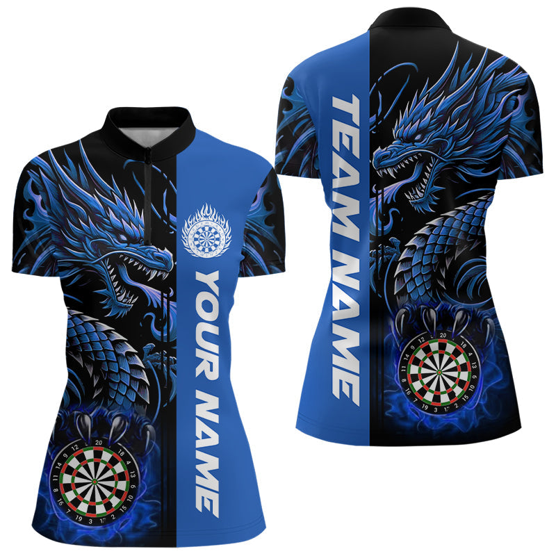 Custom Dragon Dart, Personalized 3D Dart League Uniform Best Dart |Red