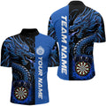 Custom Dragon Dart, Personalized 3D Dart League Uniform Best Dart |Red