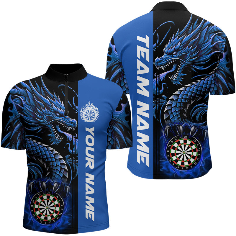 Custom Dragon Dart, Personalized 3D Dart League Uniform Best Dart |Red