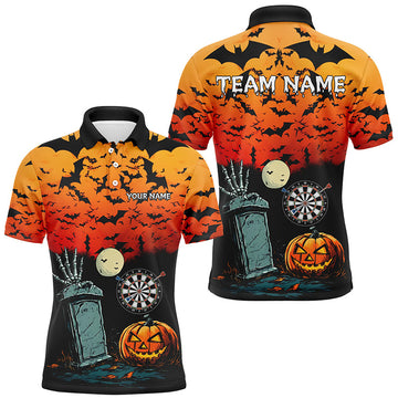 Halloween Spook Night Custom Darts, Funny Scary Darts Halloween Gifts
