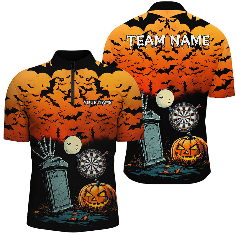 Halloween Spook Night Custom Darts, Funny Scary Darts Halloween Gifts