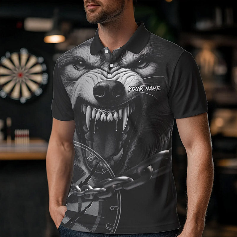 Personalized Snarling Wolf Darts and Custom Dart Cool Dart
