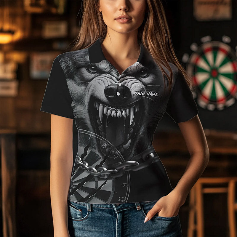 Personalized Snarling Wolf Darts and Custom Dart Cool Dart