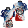Personalized Watercolor USA Flag Darts and Custom Dart Darts