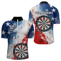 Personalized Watercolor USA Flag Darts and Custom Dart Darts