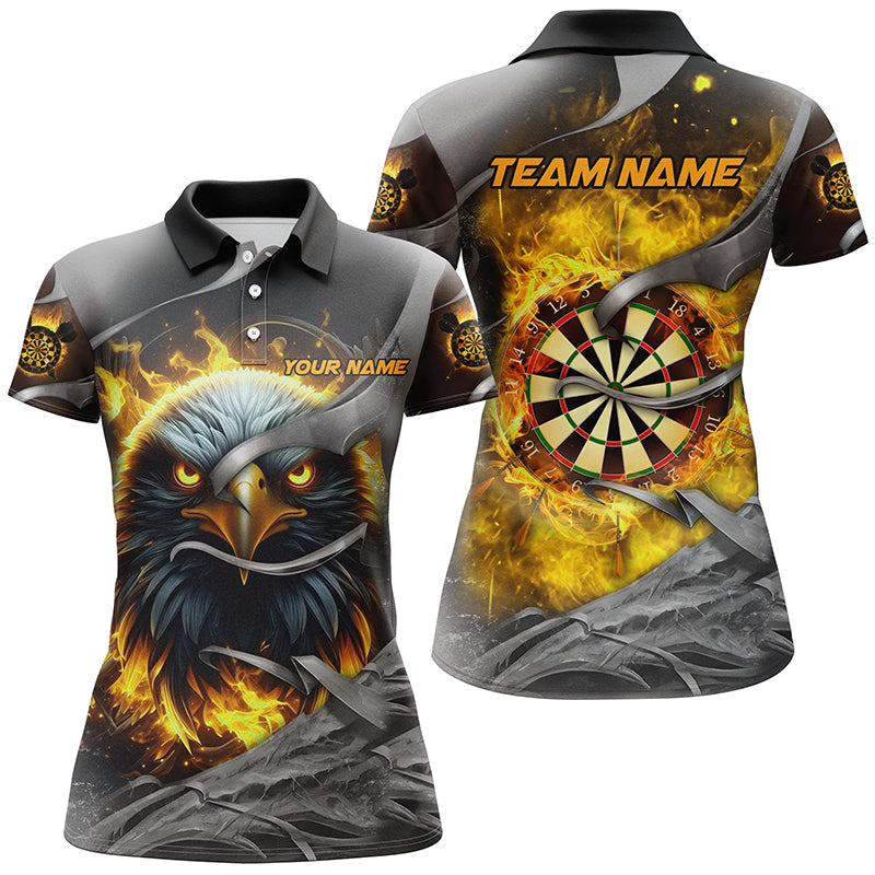 Darts Board Fire Custom Eagle Dart, 3D Printed Dart League Team |Yellow