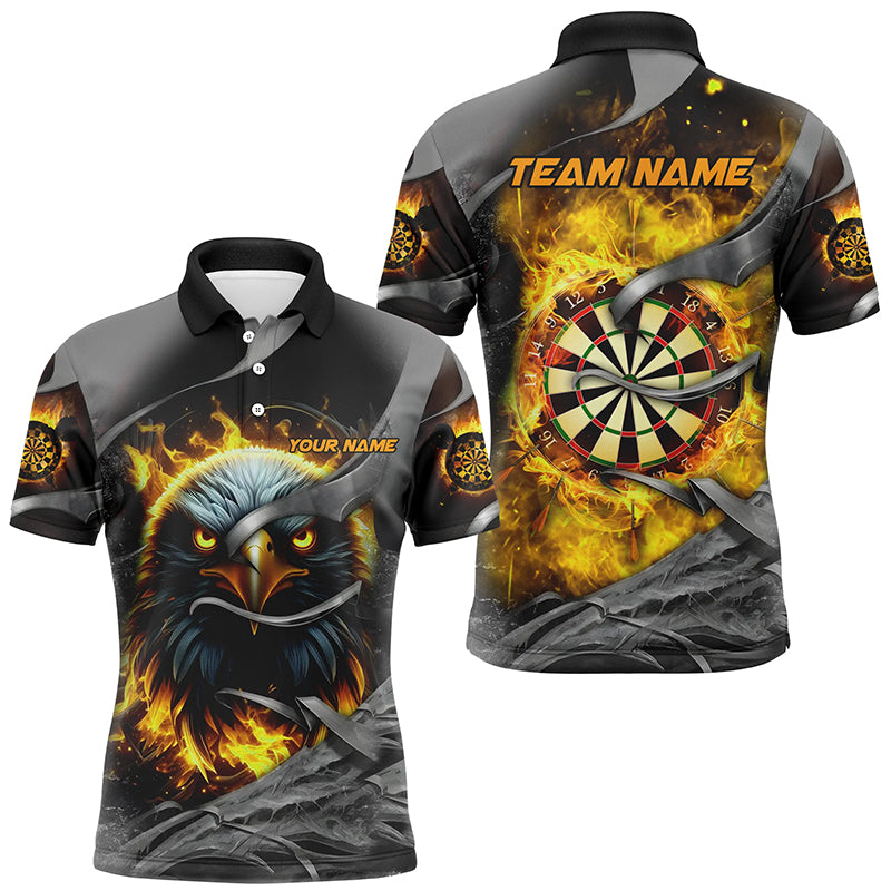 Darts Board Fire Custom Eagle Dart, 3D Printed Dart League Team |Yellow