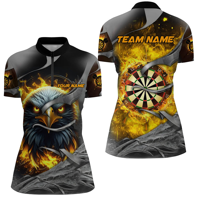 Darts Board Fire Custom Eagle Dart, 3D Printed Dart League Team |Yellow