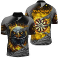 Darts Board Fire Custom Eagle Dart, 3D Printed Dart League Team |Yellow