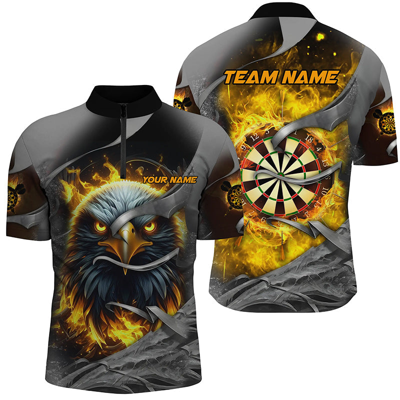 Darts Board Fire Custom Eagle Dart, 3D Printed Dart League Team |Yellow