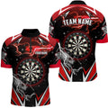 Personalized Thunder Lightning Red Dart Custom Team League Dart