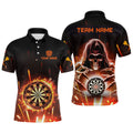 Personalized Death Skull Darts Board Fire Flame 3D Men Darts Custom Darts Team