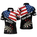 Personalized Grunge American Flag Darts Custom Patriotic 4Th Of July Dart