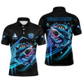 Personalized Blue 3D Darts Board And Shark Men Dart and, Funny Dart Outfit