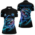 Personalized Blue 3D Darts Board And Shark Men Dart and, Funny Dart Outfit
