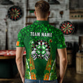 Personalized Luckiest Green Shamrock Skull Dart Custom St Patrick Day Dart