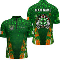 Personalized Luckiest Green Shamrock Skull Dart Custom St Patrick Day Dart