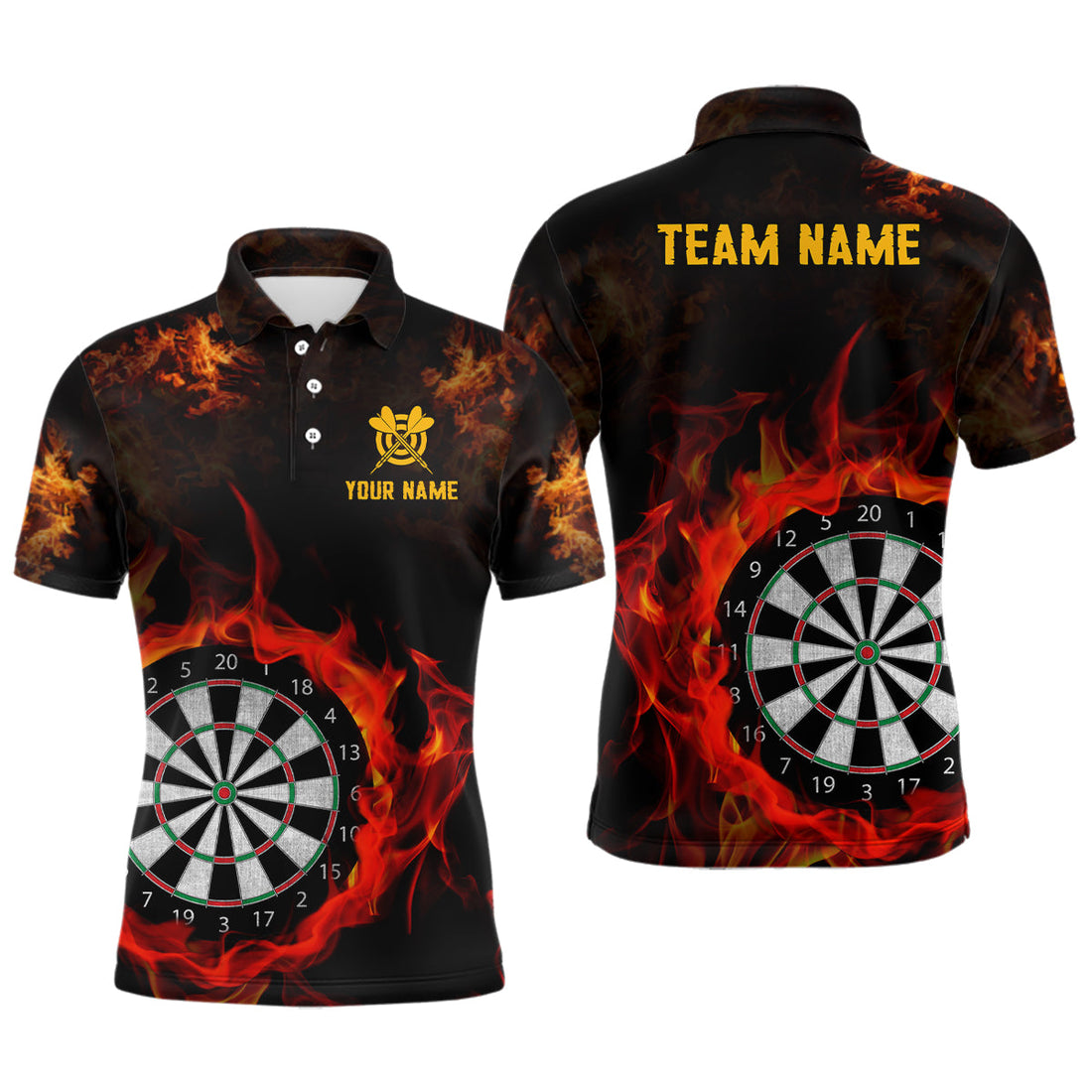 Personalized Fire Flame Dartboard Men Darts Custom Darts For Team Dart